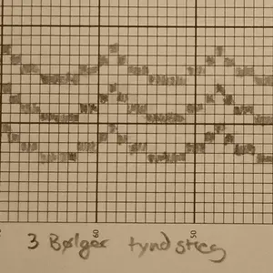 Broderi skitse design